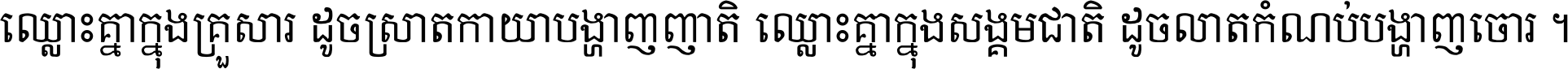 Khmer Chhay Text 1