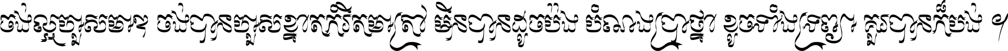 ចង់​ល្អ​ហួស​មាឌ ចង់​បាន​ហួស​ខ្នាត​កំរិត​មាត្រា មិន​បាន​ដូច​ប៉ង បំណង​ប្រាថ្នា ខូច​ទាំងទ្រព្យា គួរ​បាន​ក៏បង់ ។